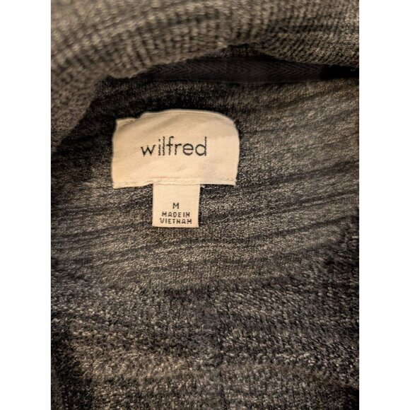 ARITZIA Wilfred Diderot Cocoon Oversized Open Cardigan in Heather Grey size S - Picture 8 of 10